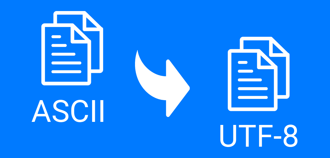 Ako hromadne skonvertovať veľké množstvo súborov s ASCII kódovaním na UTF-8