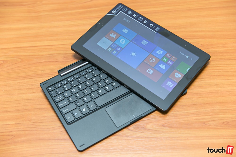 Test touchIT: Konvertibilný Windows tablet GoClever INSIGNIA 1010 WIN za málo peňazí