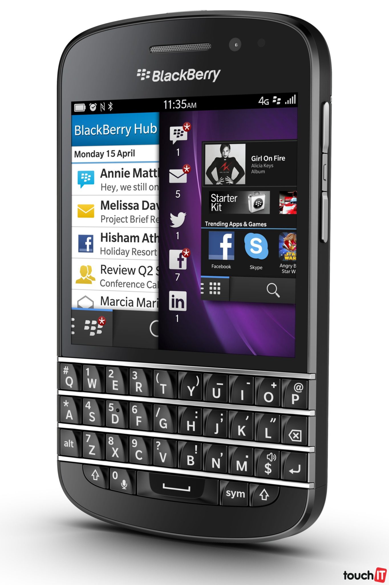Život s BlackBerry, 1. časť