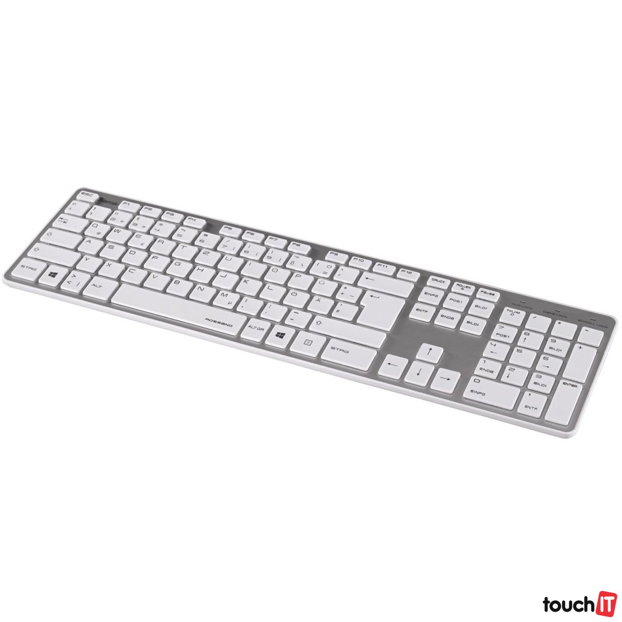 Štíhla klávesnica po vzore notebookov