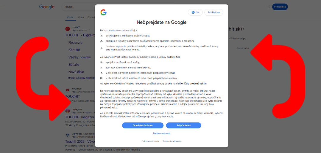 Čo robiť, ak sa Google stále dookola pýta na prijatie súborov cookies