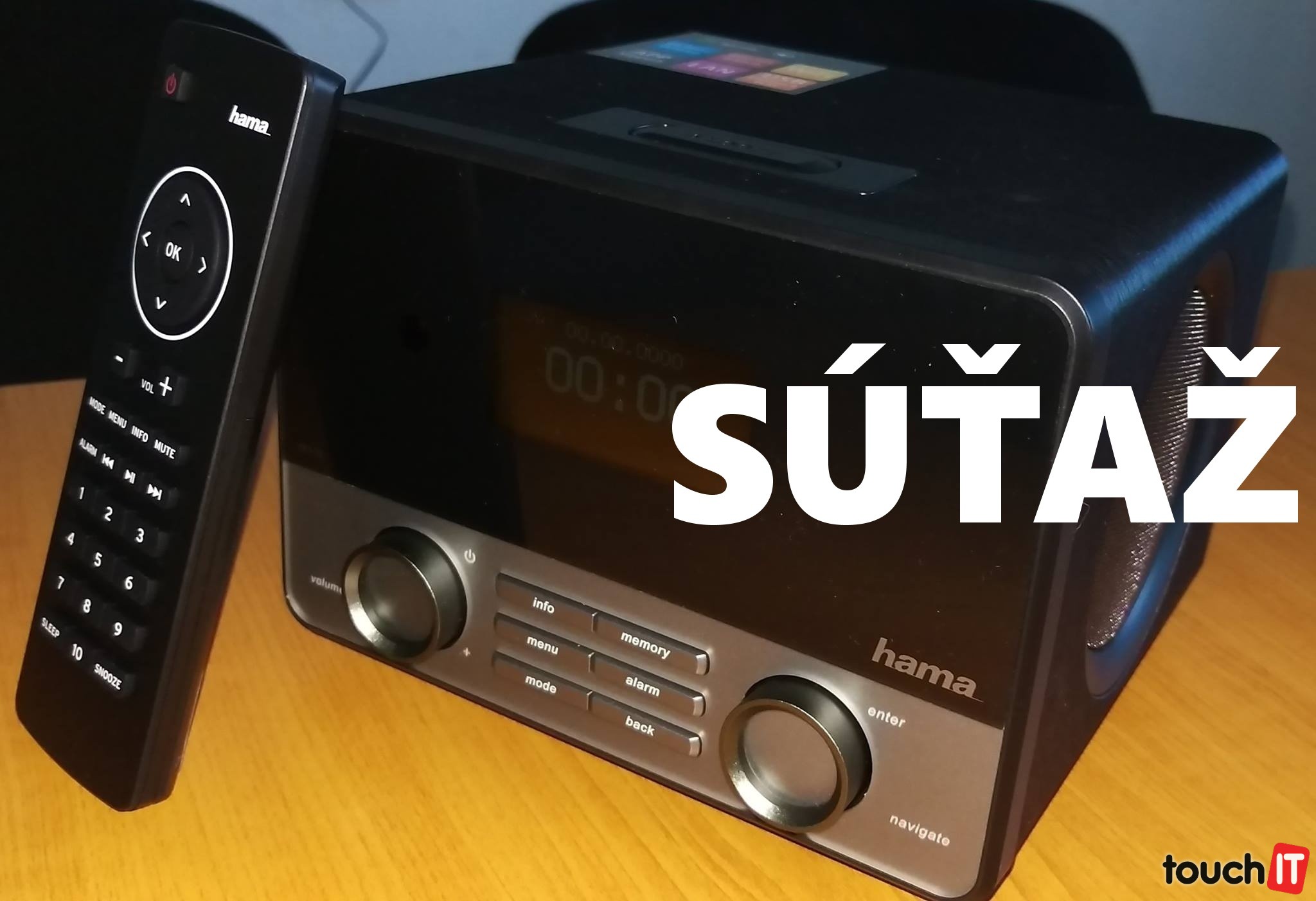 Súťaž o internetové rádio HAMA
