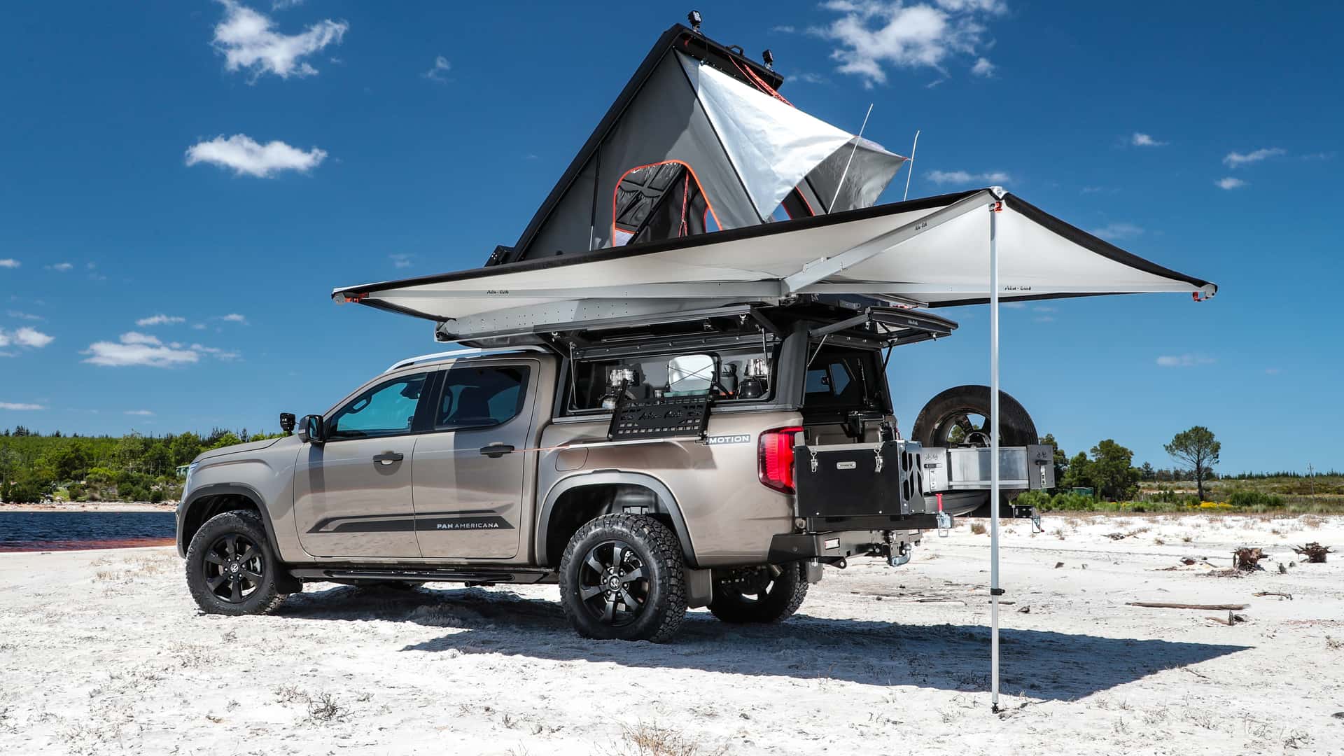 Nový Volkswagen Amarok dostal zopár vylepšení, ktoré vám umožnia ho využiť na dobrodružné cestovanie