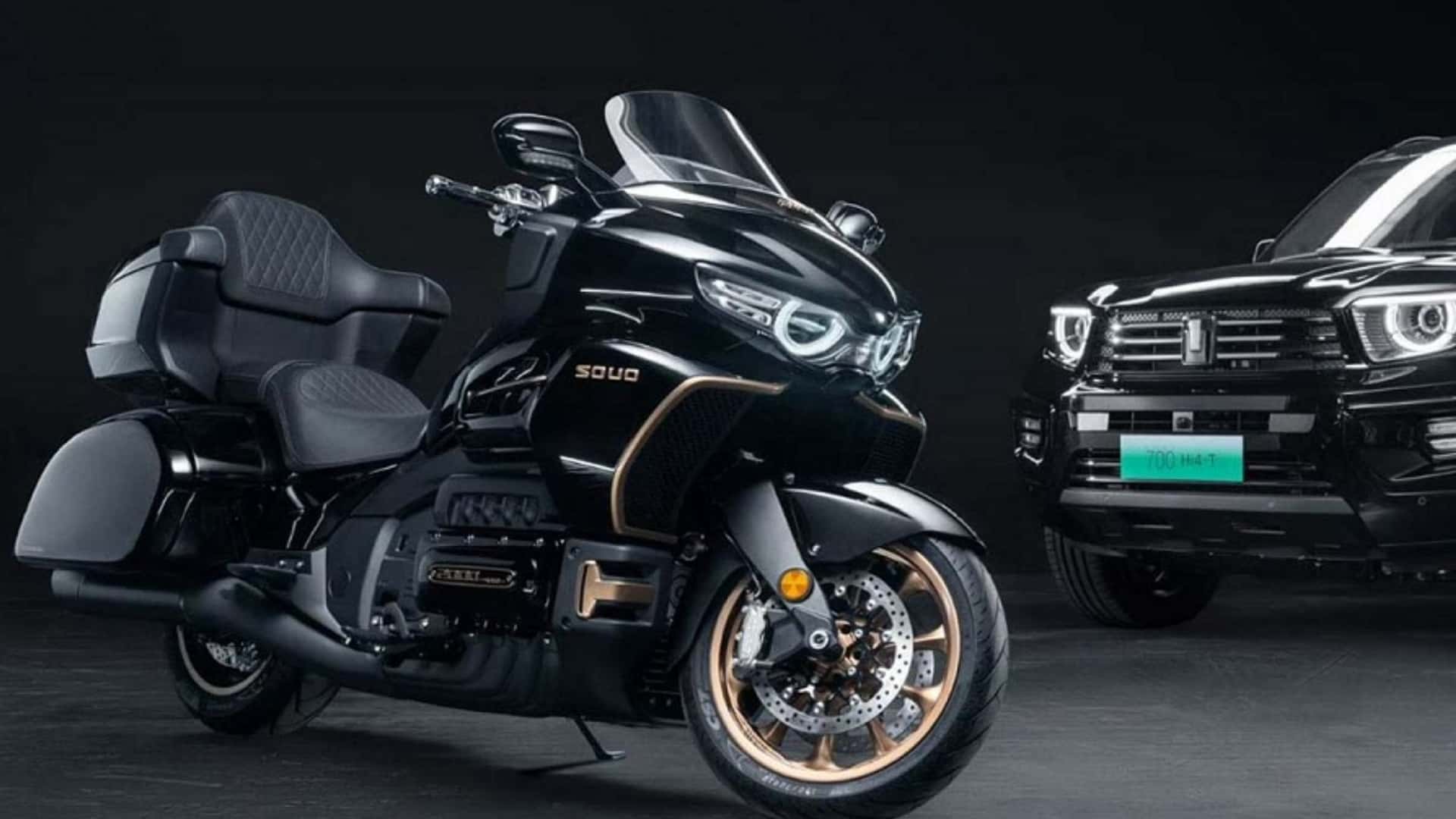 Čína nespí a kopíruje čo sa dá: Great Wall S2000 GL je 8-valcový „zabijak“ Hondy Gold Wing