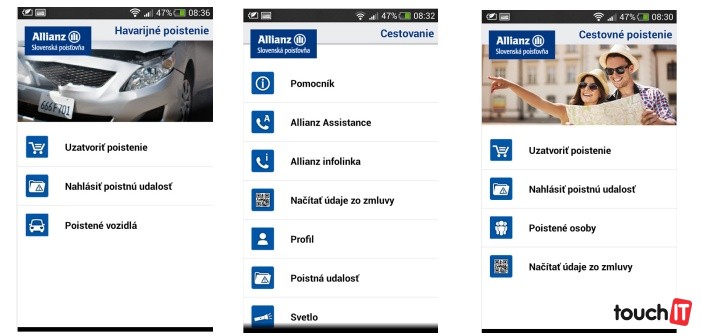 VIDEO touchIT: Aplikácia Mobilné služby Allianz-SP