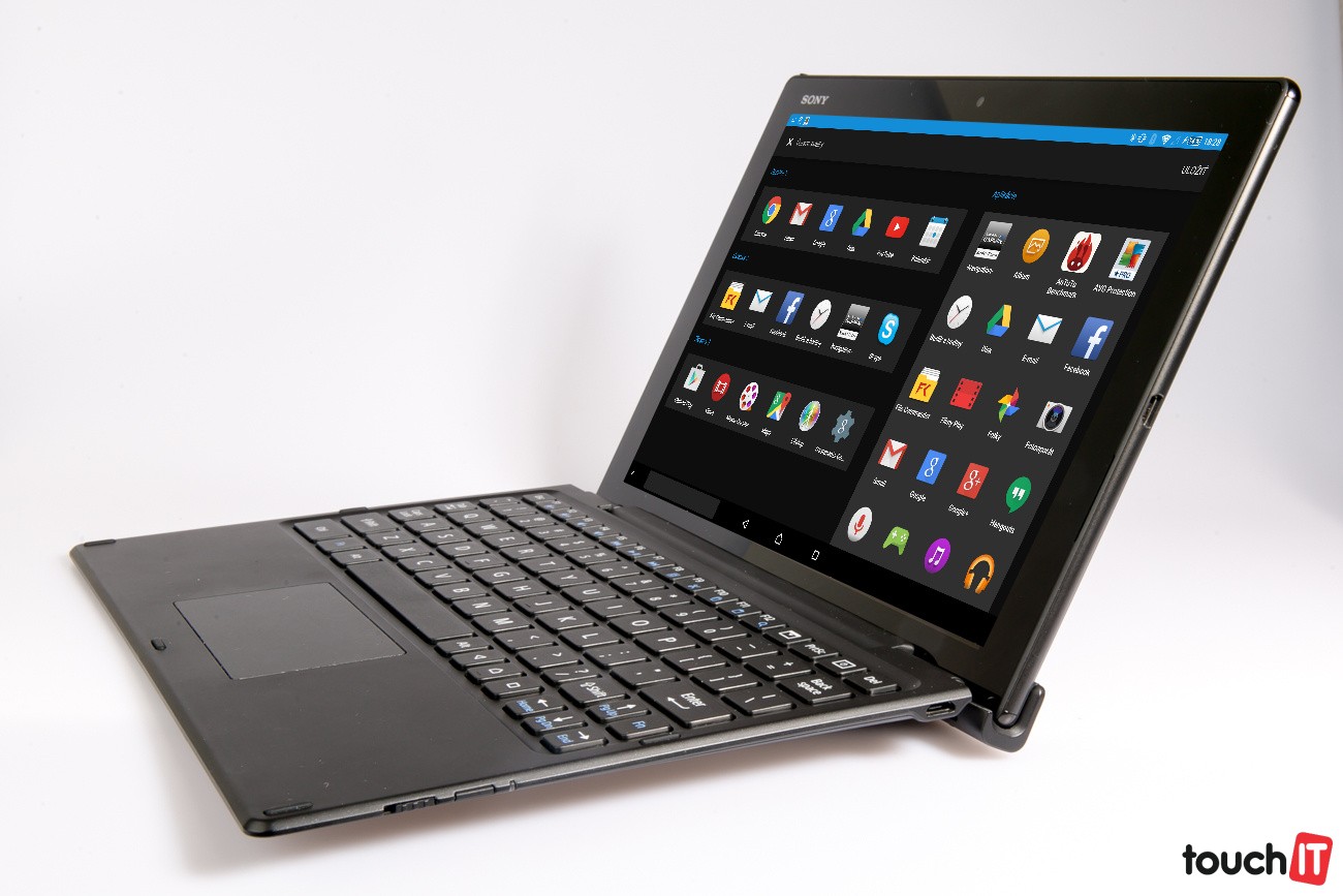 VIDEO touchIT: Šikovná kombinácia na prácu – Android tablet Sony Xperia Z4 a mechanická bluetooth klávesnica