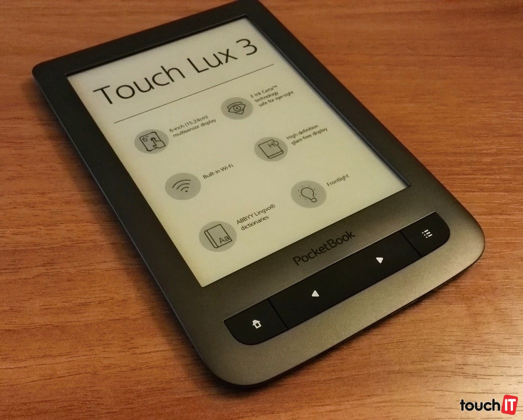 Na prvý dotyk: Čítačka kníh PocketBook Touch Lux 3