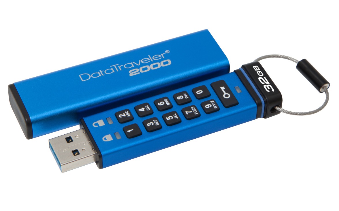 VIDEO touchIT: Flash disk Kingston DataTraveler 2000 má vlastnú klávesnicu