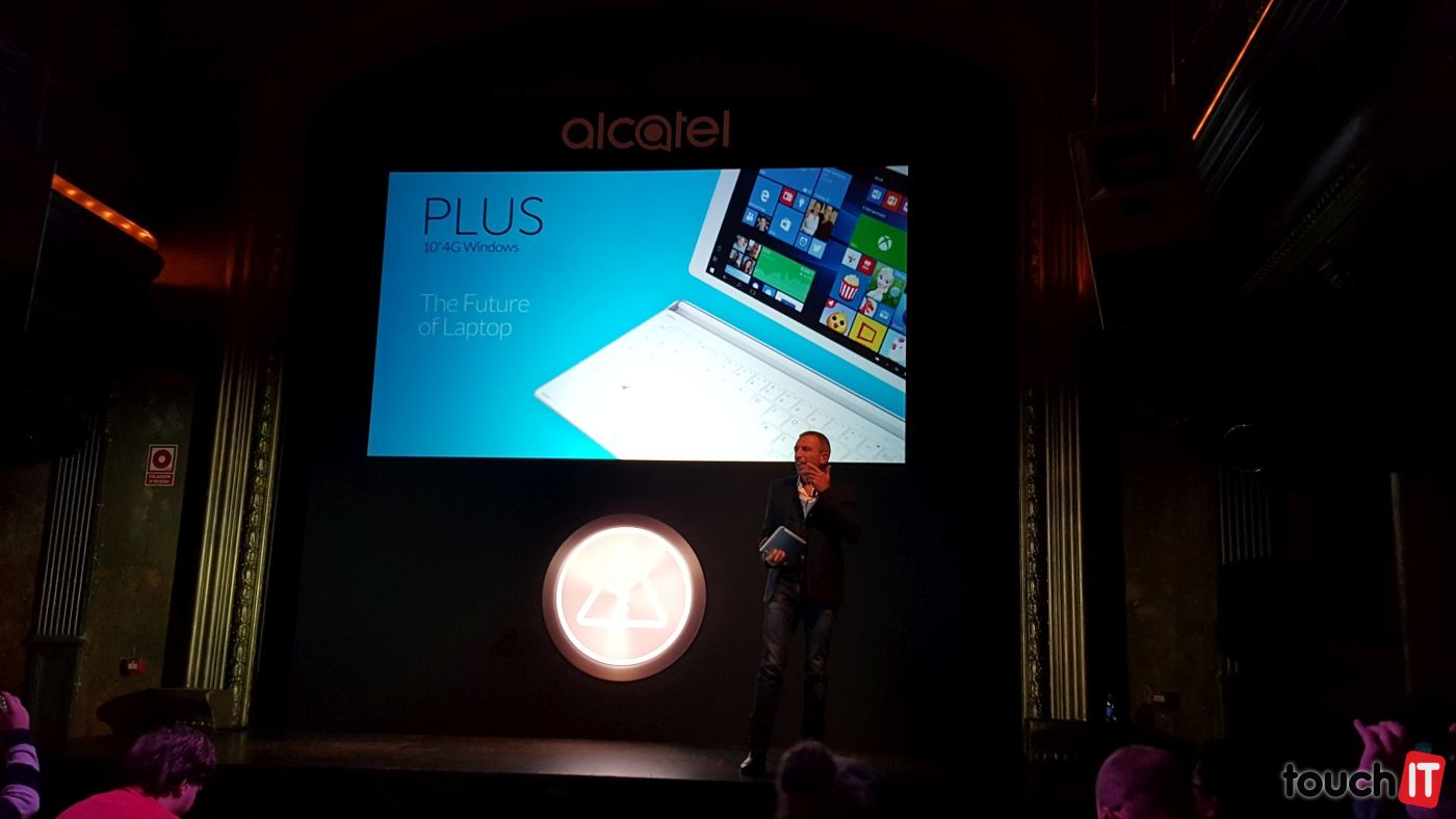 Video touchIT: Konvertibilný tablet Alcatel PLUS 10 na MWC 2016