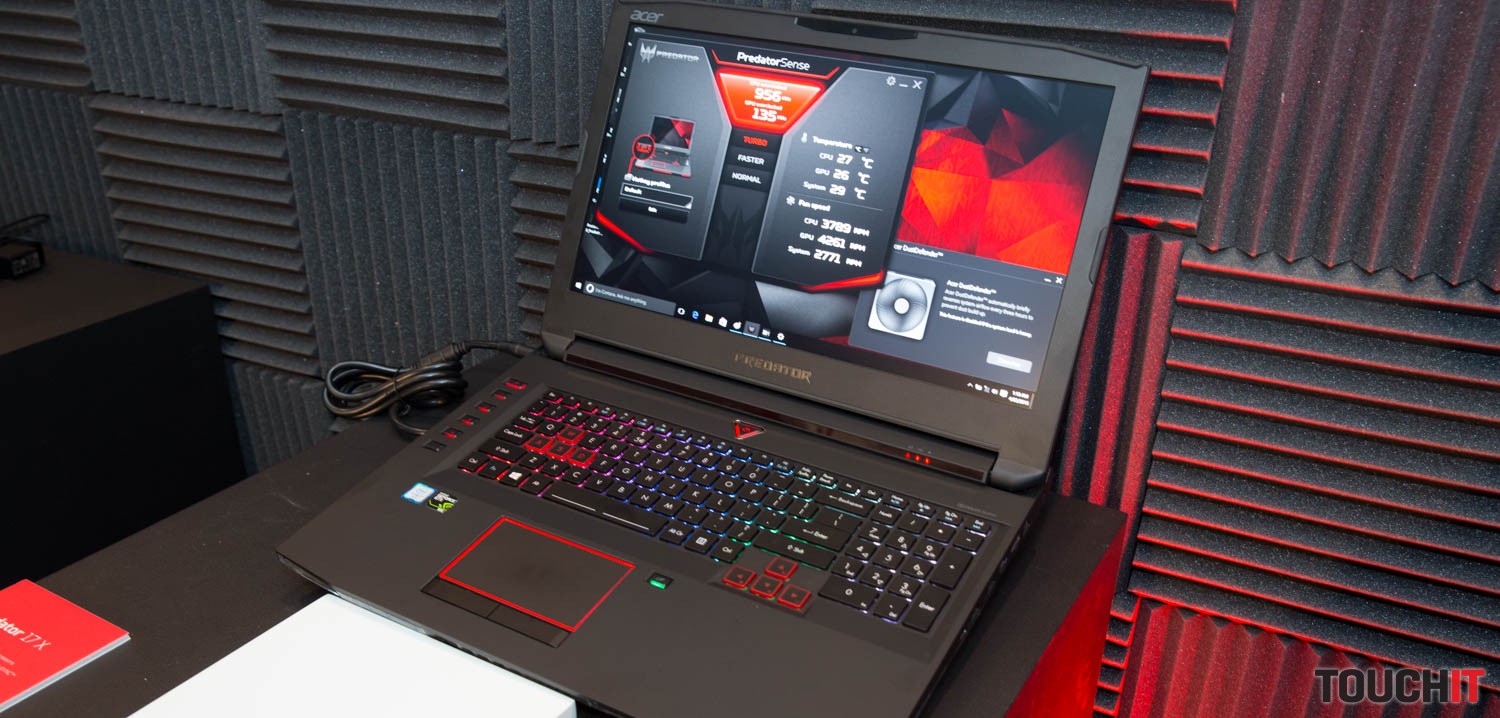 VIDEO TOUCHIT: Notebook Acer Predator 17 X s grafickou kartou GTX 980