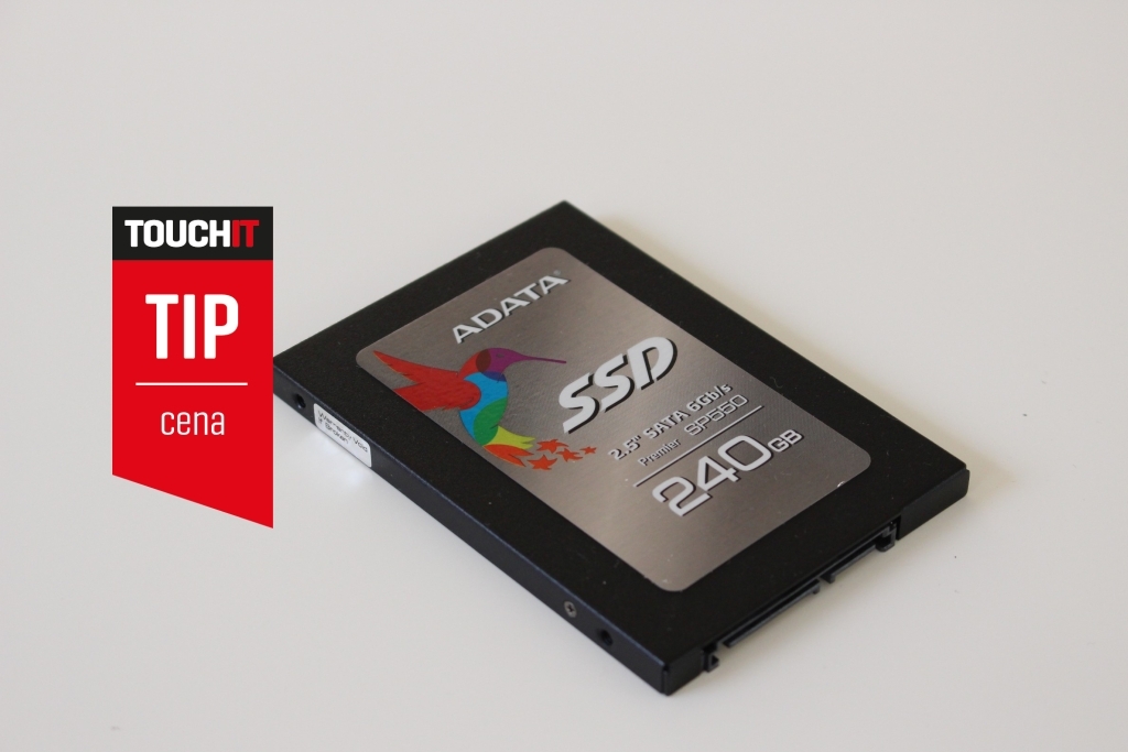 SSD disk pod lupou: ADATA SP550 240 GB
