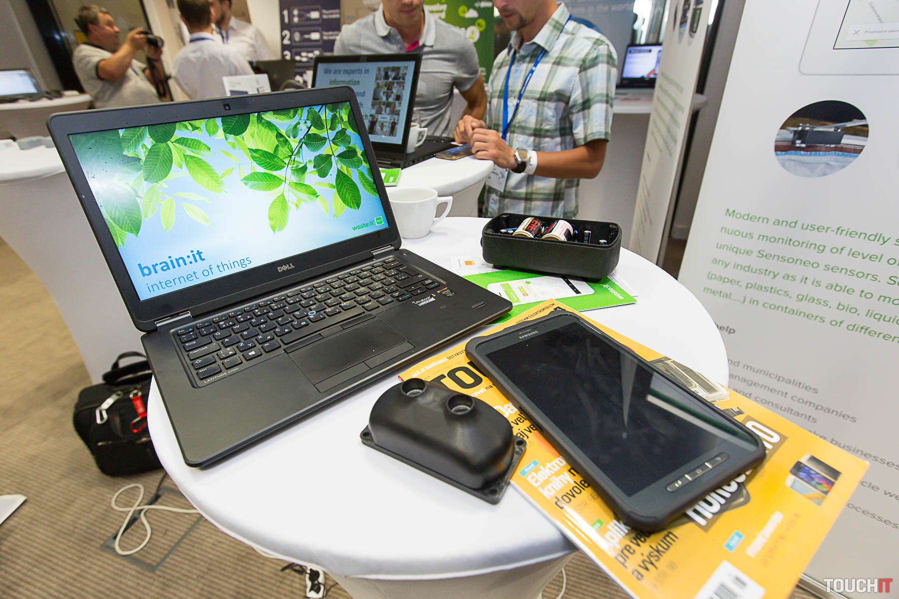 VIDEO TOUCHIT: IoT – kontrola naplnenosti kontajneru na odpad