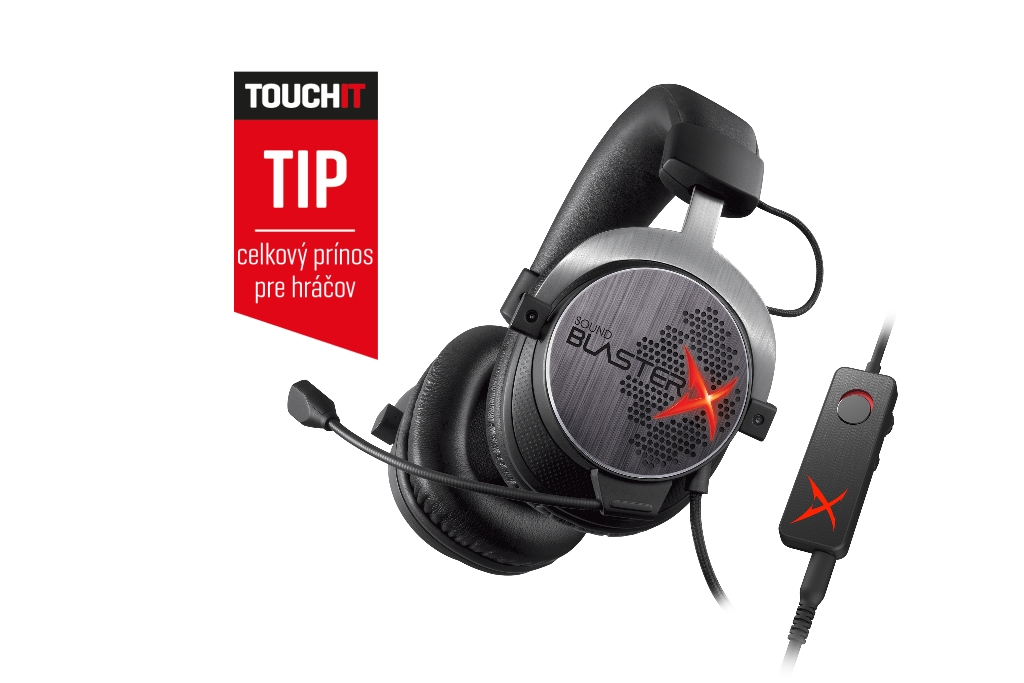Creative Sound BlasterX H7 – herné slúchadlá s výhodnou cenou