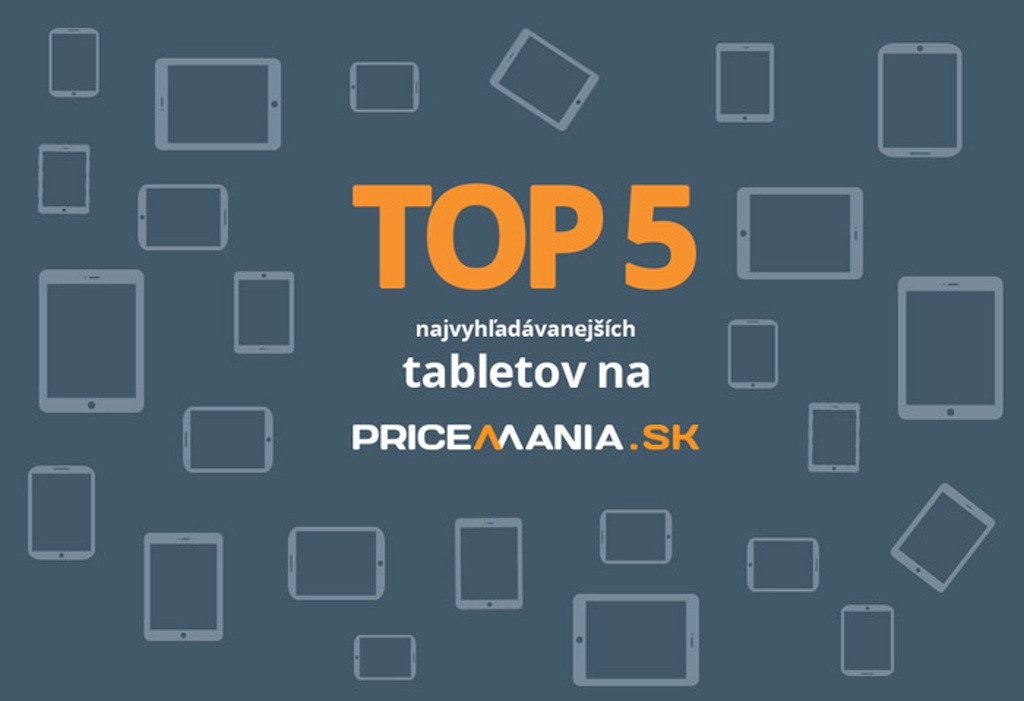 TOP 5 najvyhľadávanejších tabletov počas leta