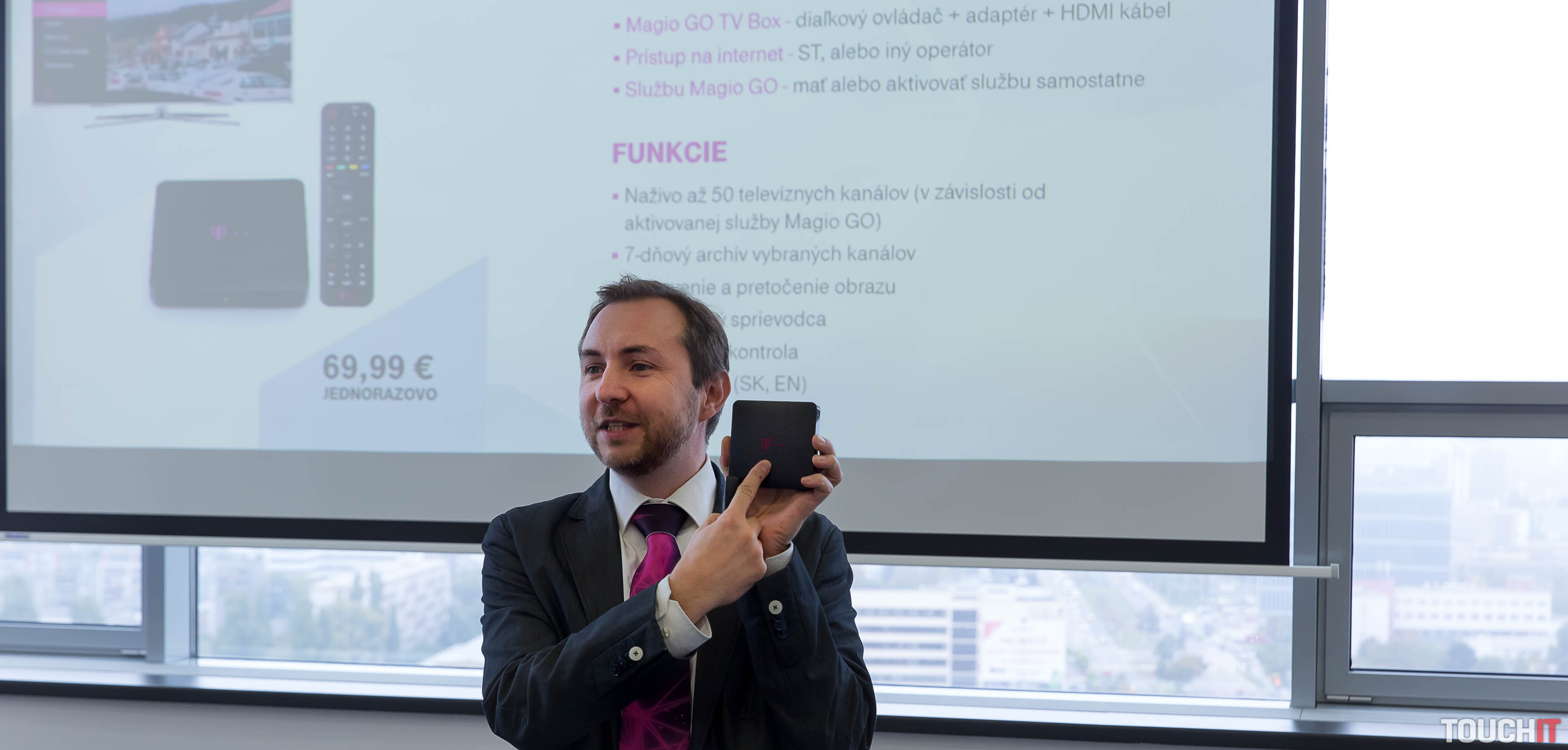 VIDEO TOUCHIT: Telekom predstavuje Magio GO TV Box – prenosnú Magio televíziu