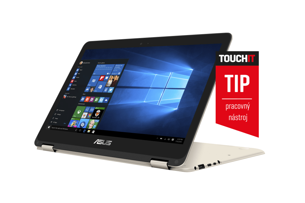 Testovali sme: ASUS ZenBook Flip UX360C