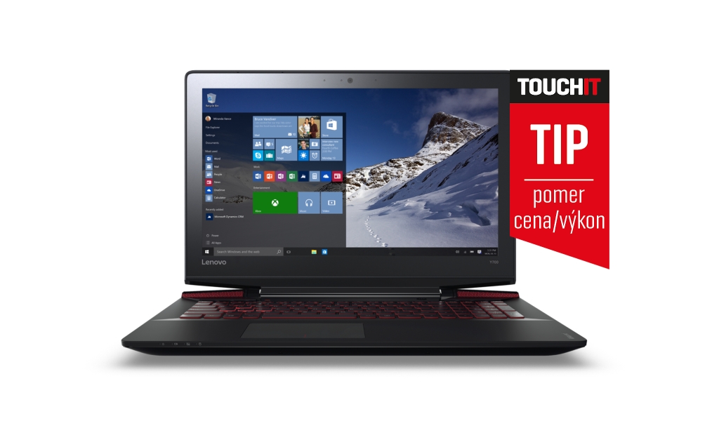 Testovali sme: Herný notebook Lenovo IdeaPad Y700-15ISK