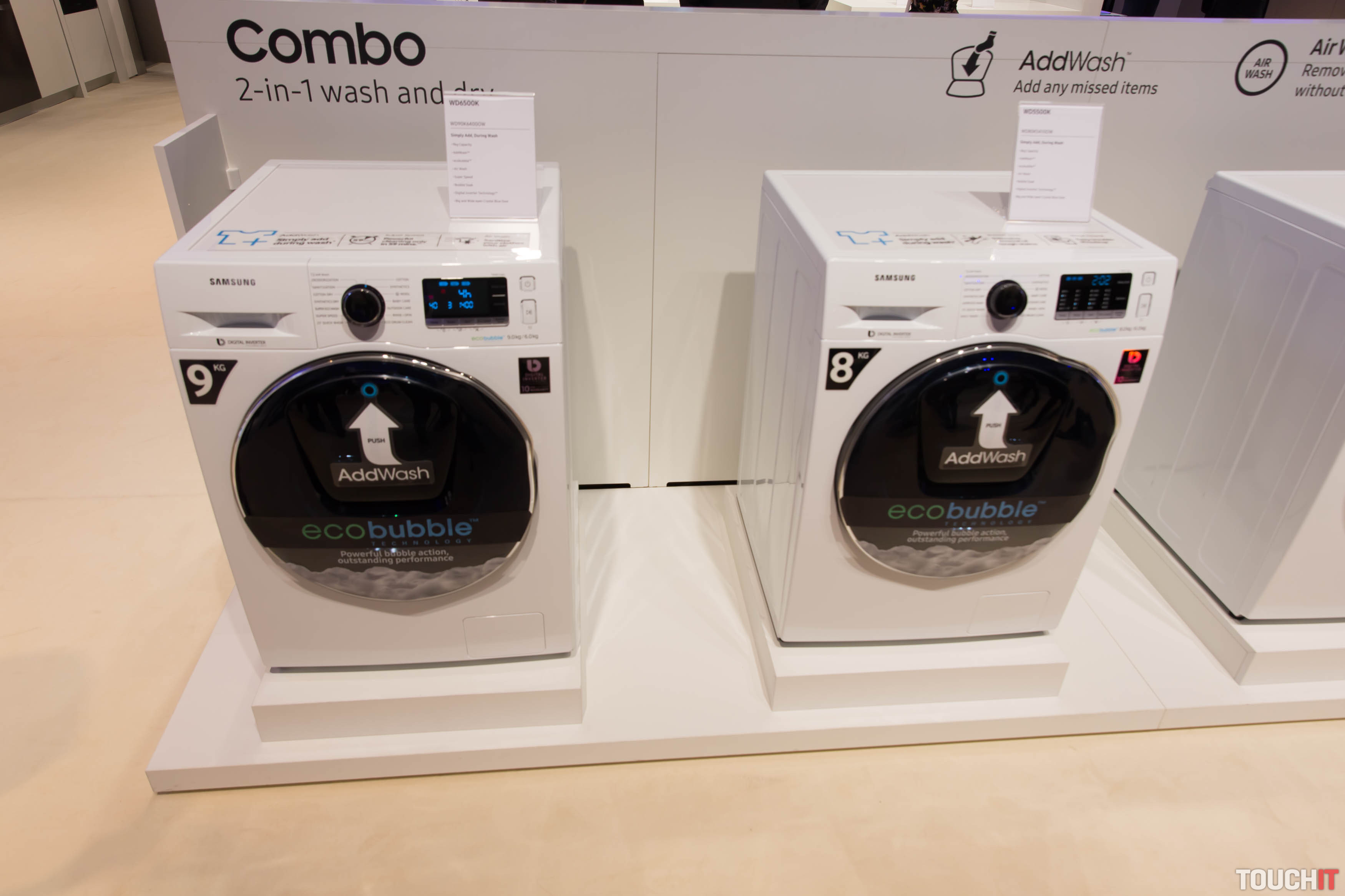 VIDEO TOUCHIT: Samsung – prinesieme kombinovanú pračku a sušičku AddWash