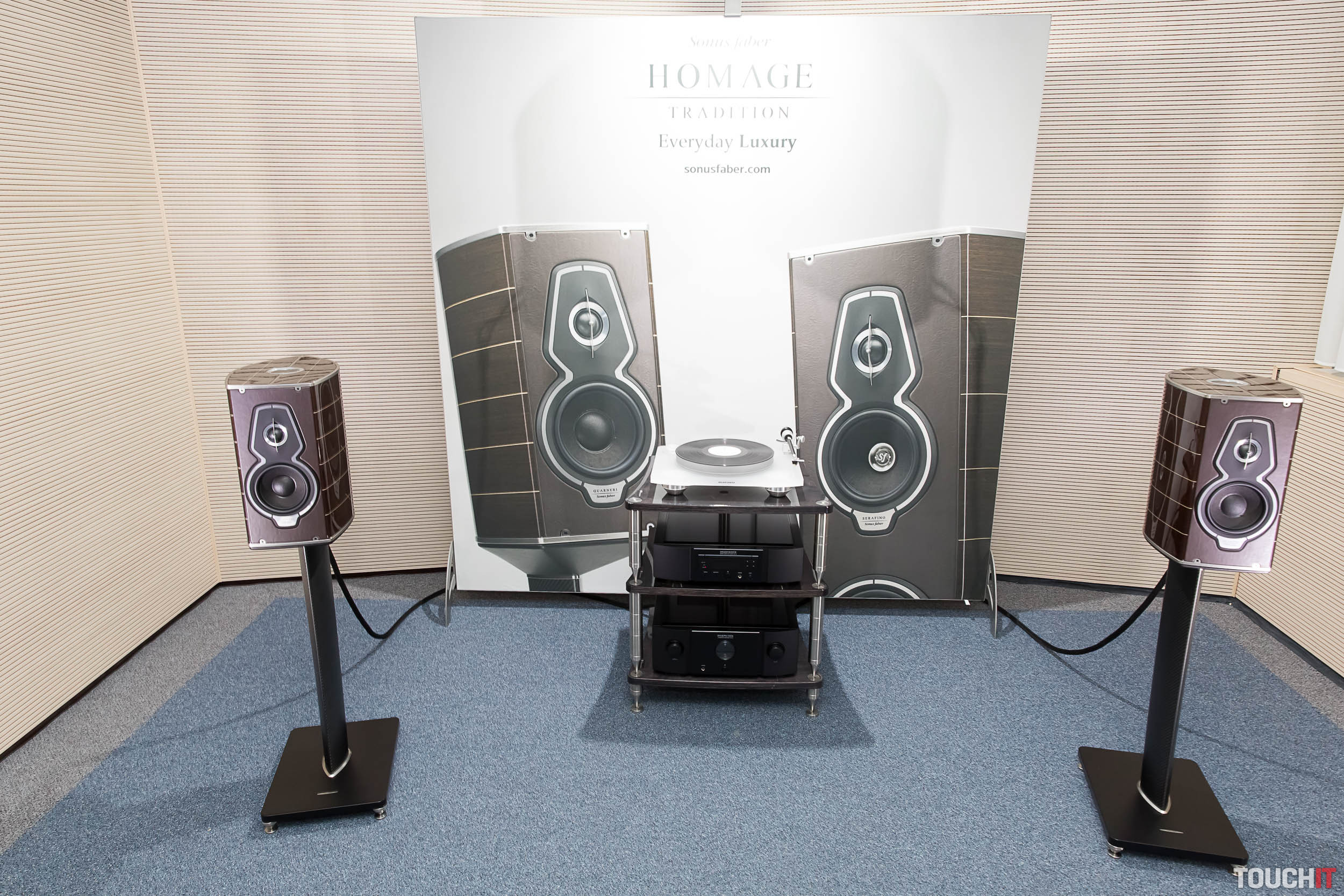 VIDEO TOUCHIT: Ako fungujú reproduktory Sonus Faber Guarneri za 14 000 Eur za pár?