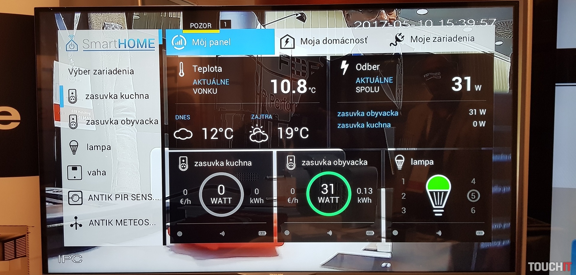 VIDEO TOUCHIT: Antik predstavuje rozšírenie systému SmartHome