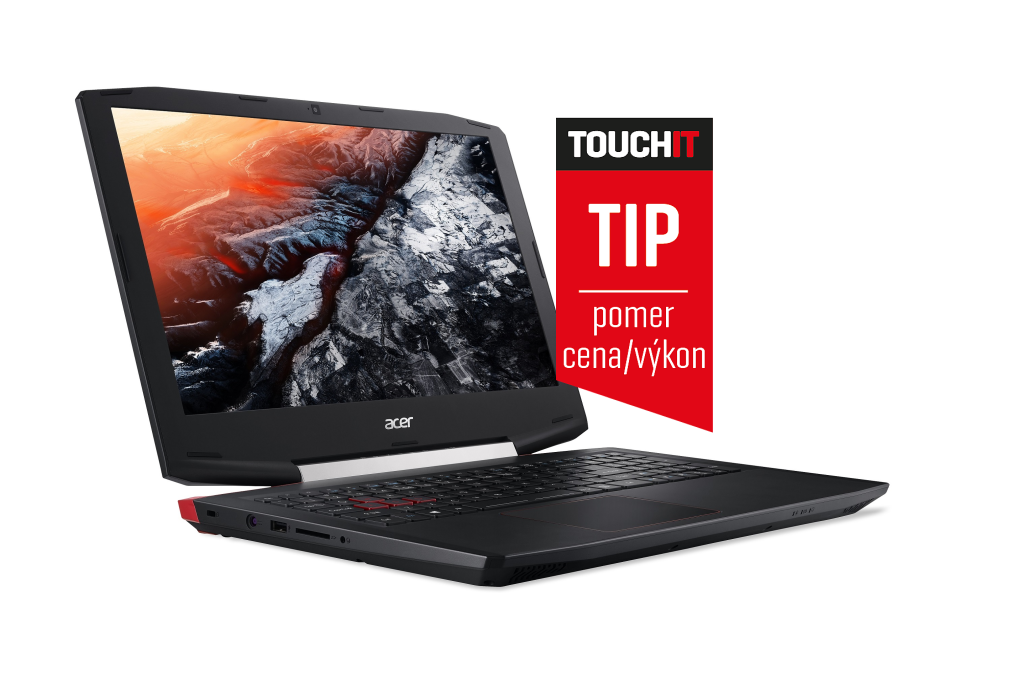 Recenzia Acer Aspire VX 15: Herný notebook s dobrým chladením a reprodukciou zvuku