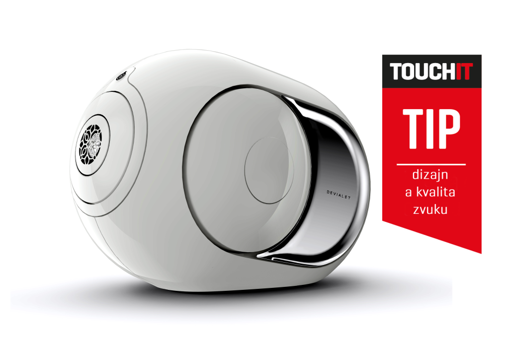 Dizajnový reproduktor: Devialet Phantom Silver