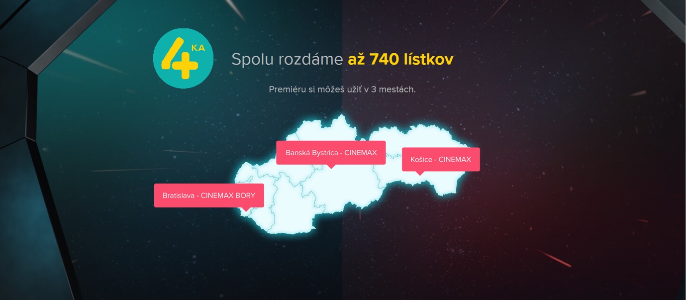 So 4kou môžete ísť na svetovú premiéru STAR WARS
