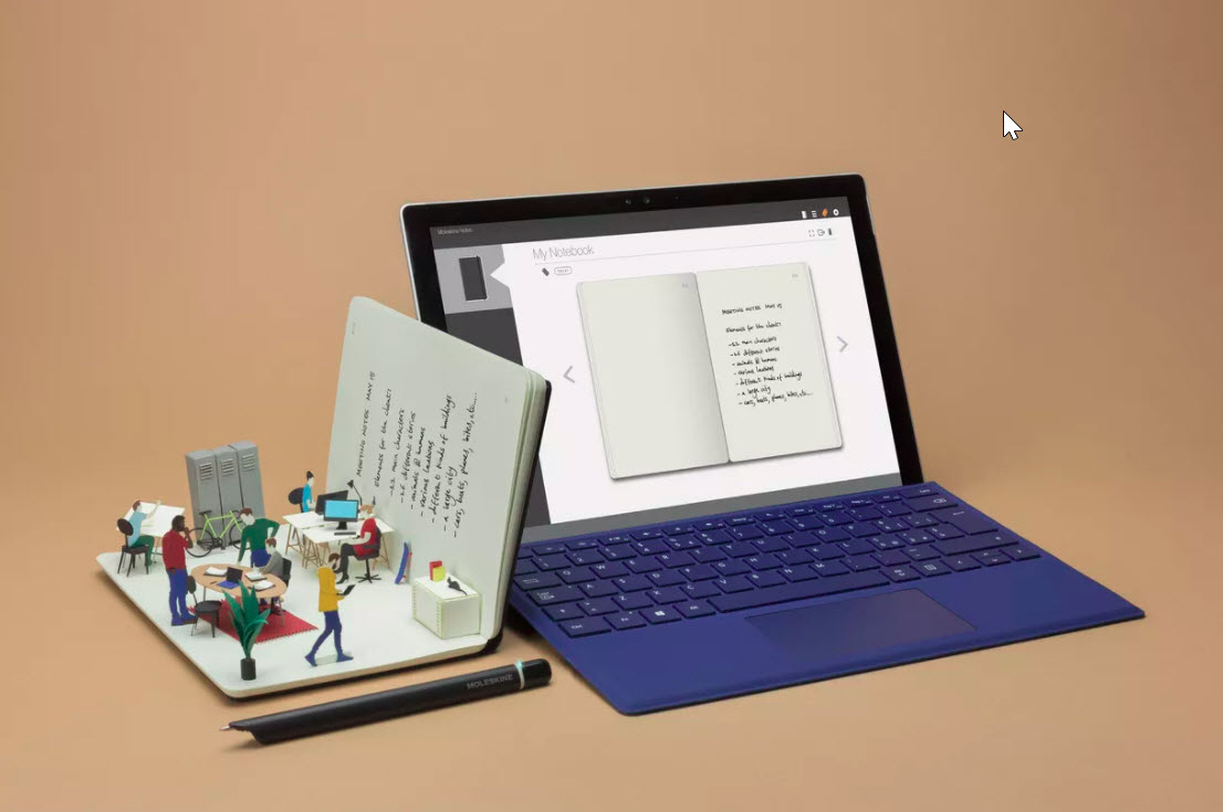 Nová aplikácia prenáša rukou písané poznámky do Microsoft Windows 10