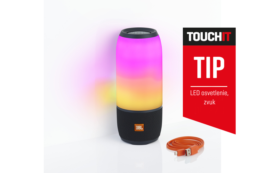 Nielen špičkový zvuk ale aj svetelné efekty: JBL Pulse 3