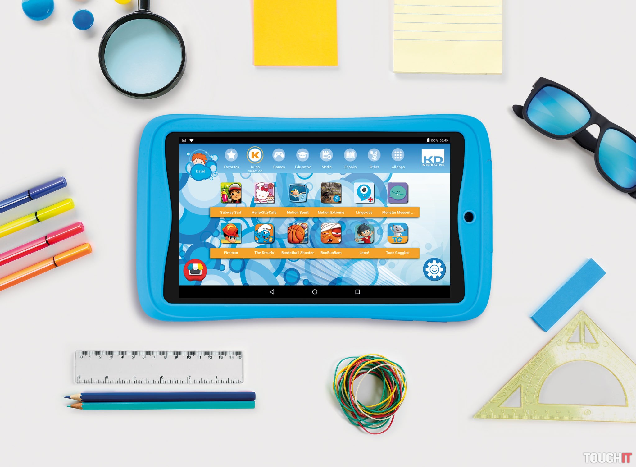 Detský tablet Alcatel A3 7“ KIDS – škola hrou v praxi. So softvérom pre deti a krytom proti rozbitiu