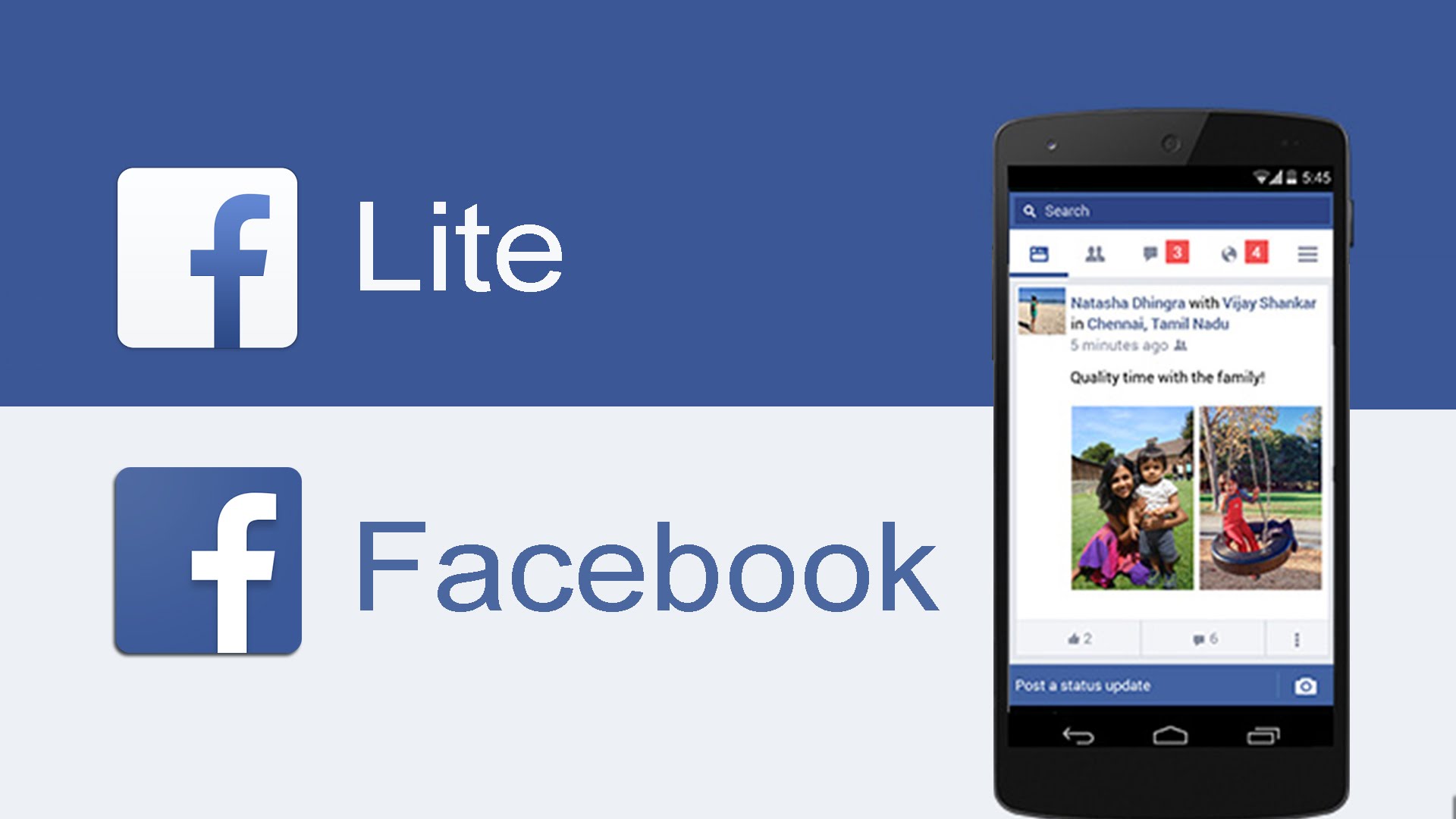 Google Play začína odporúčať Lite verzie aplikácií Facebook a Messenger