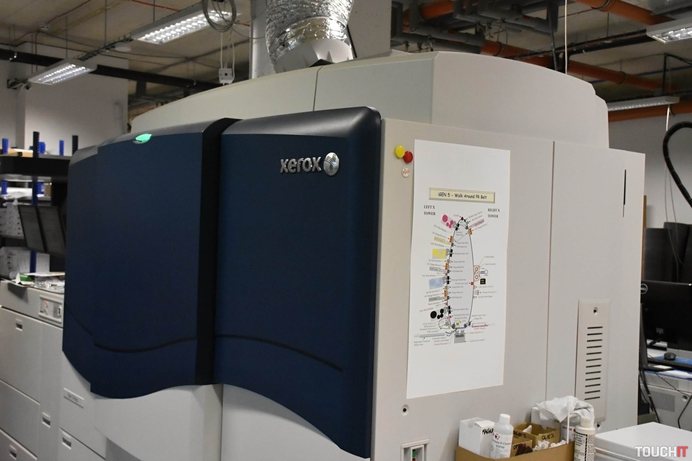 Xerox iGen 5 Press tlači s vysokou farebnou presnosťou a konkuruje ofsetu