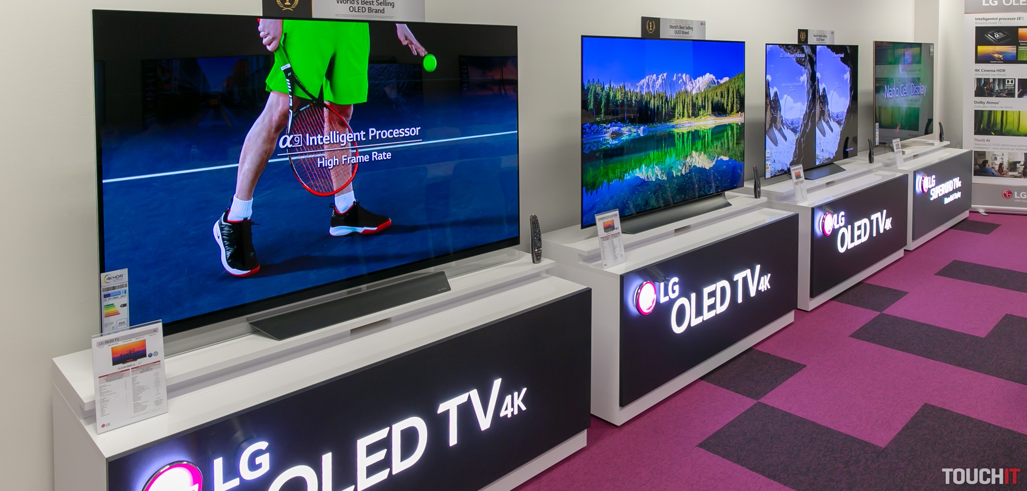 Predaj vlajkových lodí televízorov: QLED verzus OLED (doplnené o stanoviská dodávateľov pre Slovensko)