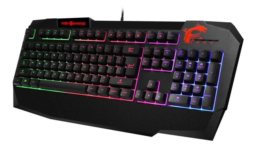 Recenzia MSI Interceptor DS4200: Klávesnica pre hráčov