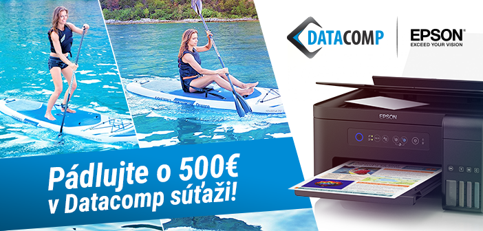 Pádlujte o 500 EUR v Datacomp súťaži!