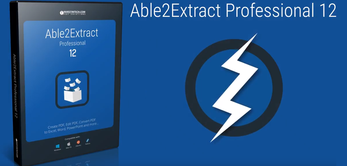 Able2Extract Professional 12: Práca s PDF a konverzia do formátov Microsoft Office