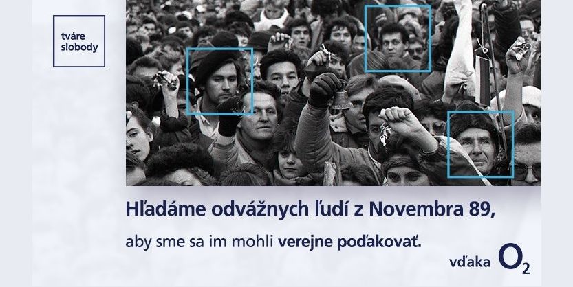 O2 a ďalšie firmy sa spojili, aby si pripomenuli hodnoty 17. novembra