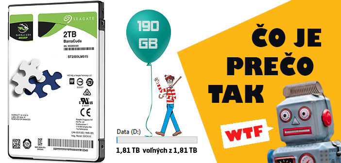 Prečo výrobcovia odmietajú počítať kapacitu SSD/HDD rovnako a zmení sa to niekedy?