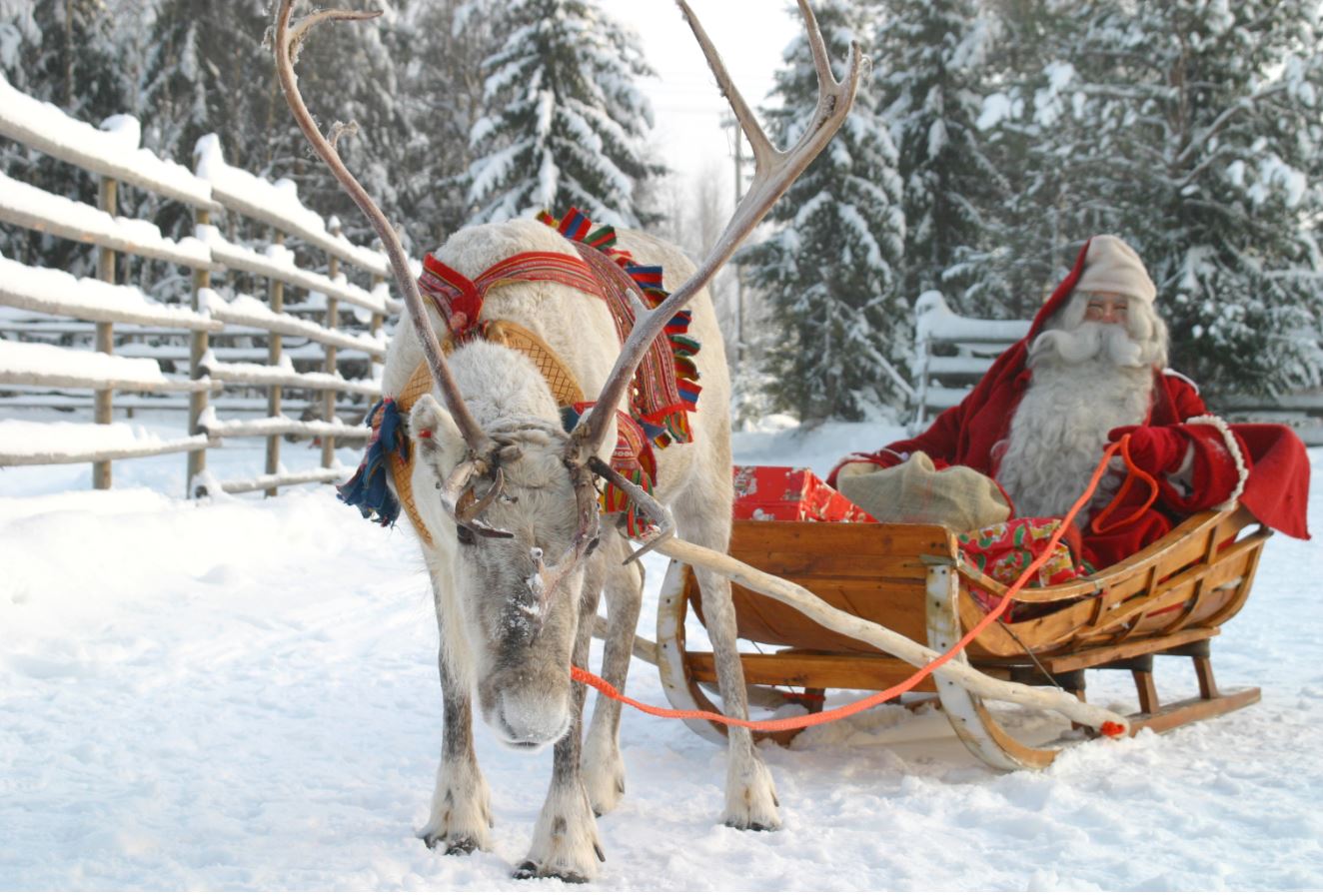 Tohtoročné Vianoce ide Santa na zelenú. Poháňajú ho totiž solárne panely od spoločnosti Sharp