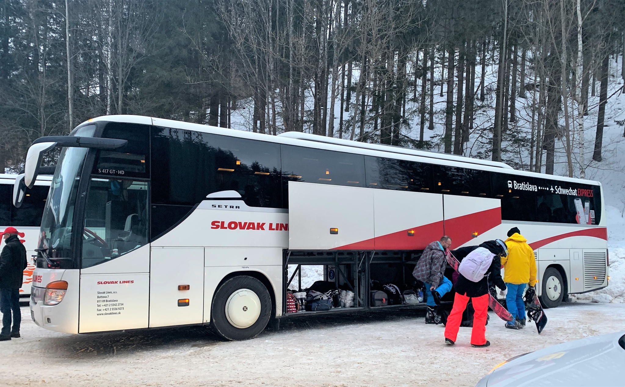 Lyžovačka v Rakúsku pohodlne autobusom a to za jeden deň