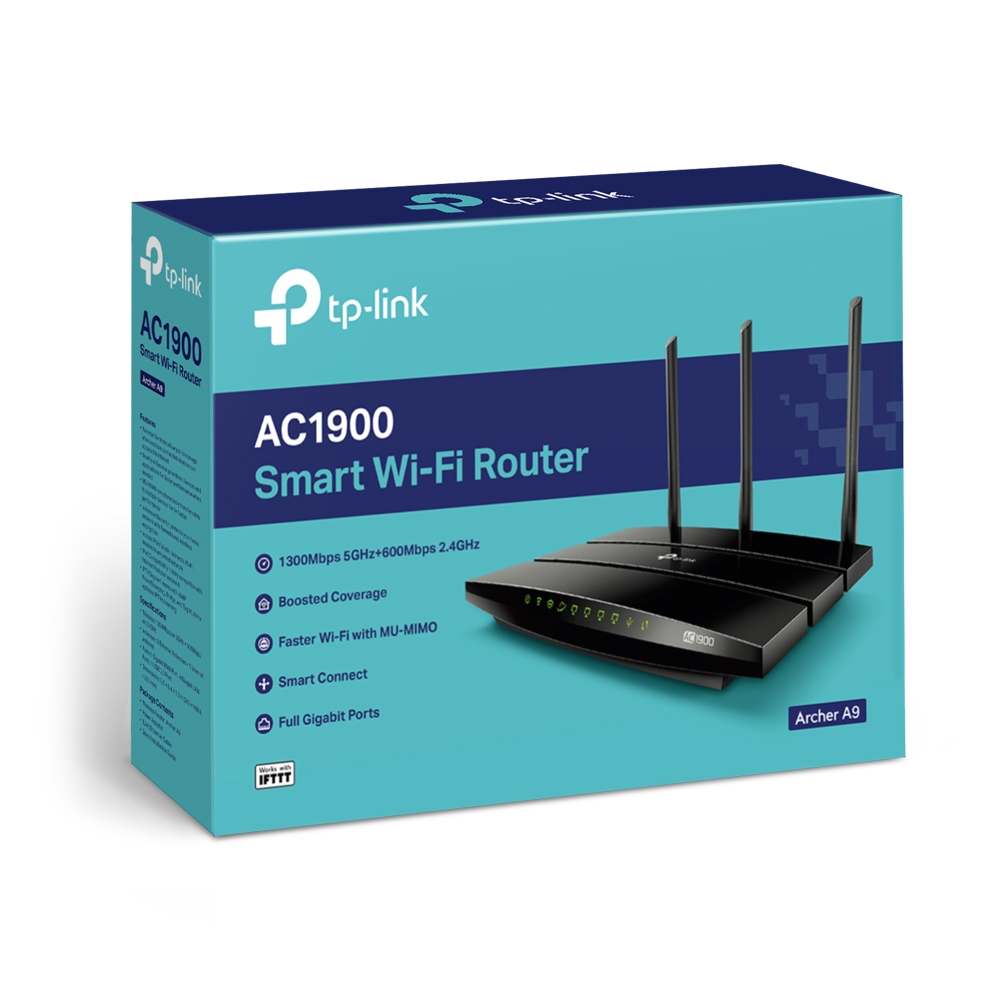 Gigabitový MU-MIMO router s podporou Amazon Alexa a WPA3: TP-Link Archer A9