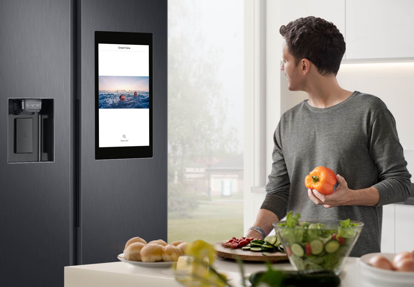 Čo je vo vnútri chladničky môžete skontrolovať aj na diaľku skrz smartfón (VIDEO TOUCHIT)