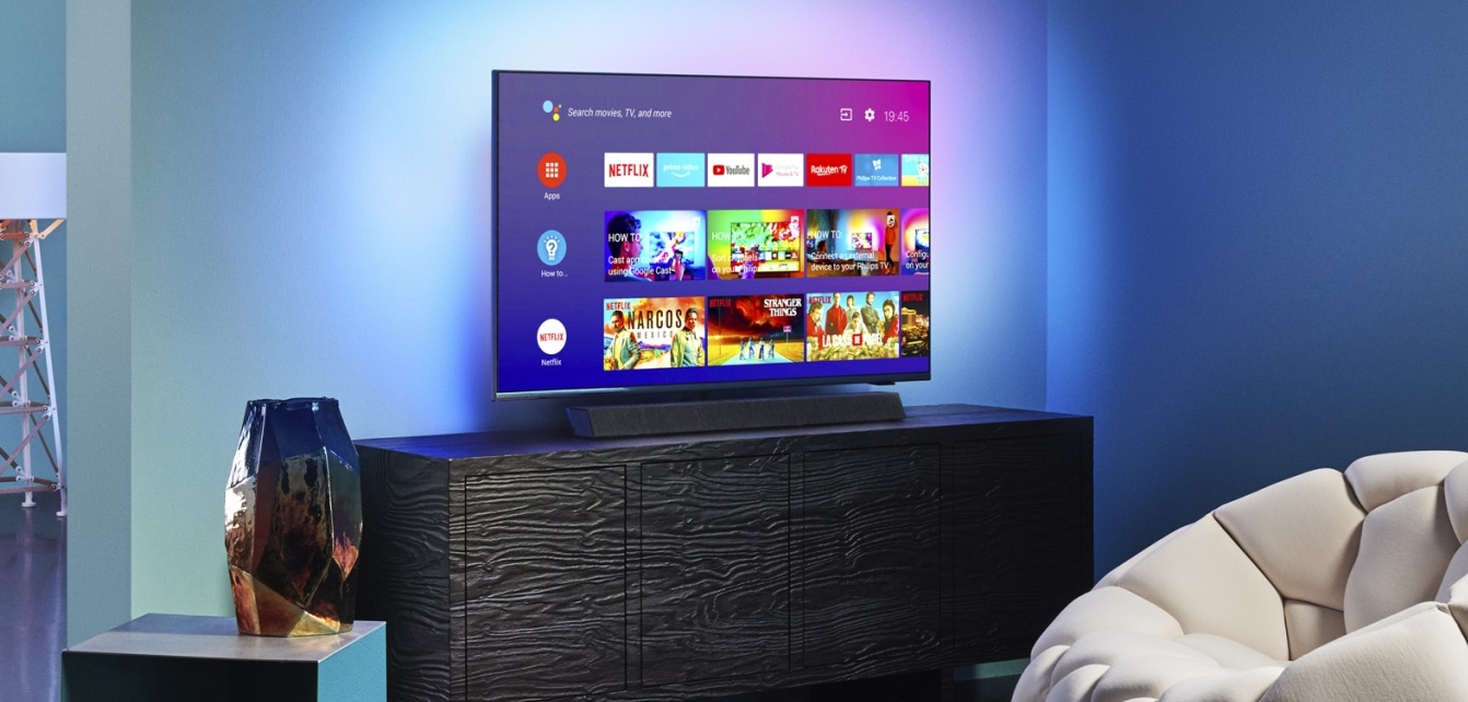 Philips v televízoroch pridáva na kvalite obrazu aj zvuku. Ostáva pri osvetlení okolia televízora
