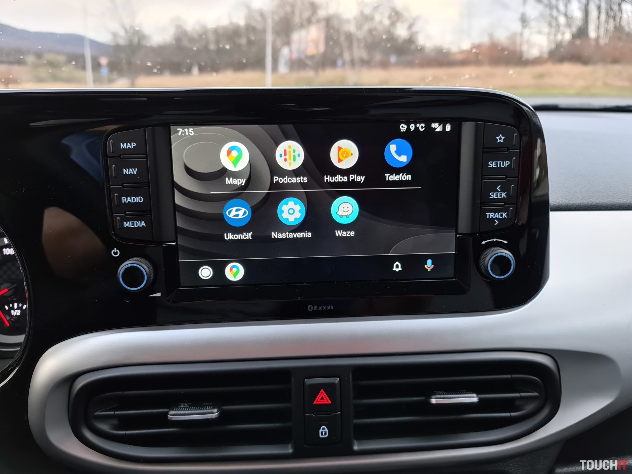 Android Auto na Hyundai i10