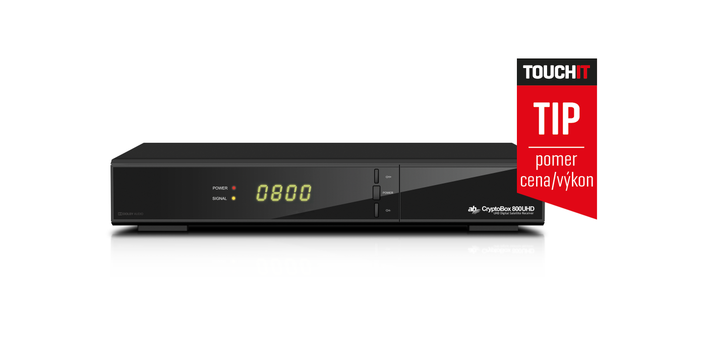 Recenzia AB CryptoBox 800UHD: 4K prijímač za výbornú cenu (VIDEO TOUCHIT)