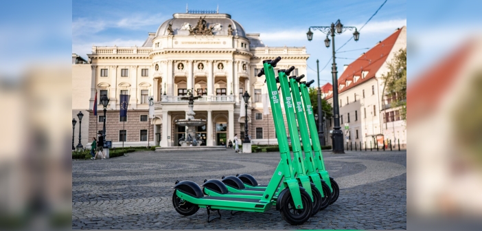 Bolt v Bratislave predstavil nový model zdieľaných elektrických kolobežiek