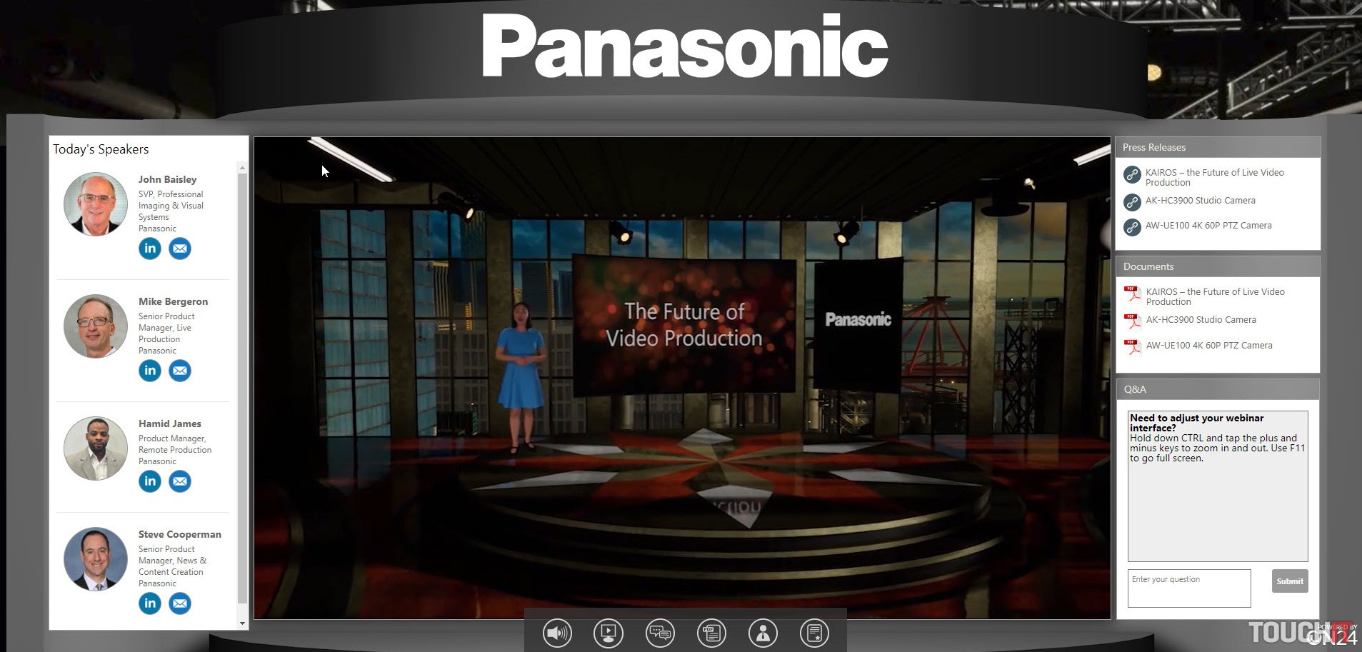 Panasonic Kairos – odpoveď na prechod zo živej prezentácie do online