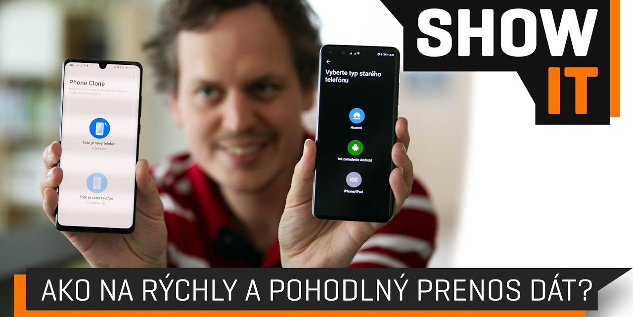 Aplikácia Phone Clone: Jednoduchý prenos dát zo starého telefónu do Huawei smartfónu (VIDEO TOUCHIT)