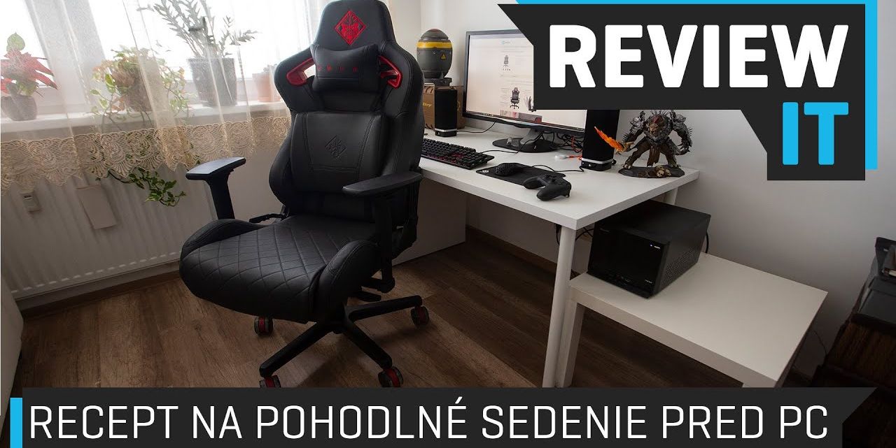 OMEN by HP Citadel: Herná stolička, ktorú oceníte, aj keď sa nehráte (VIDEO TOUCHIT)