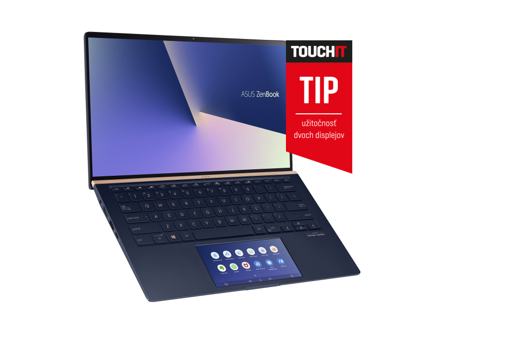 Recenzia Asus ZenBook UX434FLC: Užitočný notebook s druhým displejom